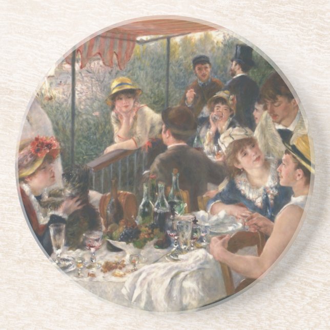 Renoir Fransk Luncheon Boating Party Underlägg (Framsidan)