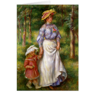 Renoir: Gå Hälsningskort