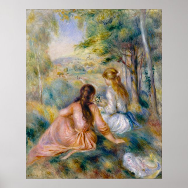 Renoir, i ängen poster (Framsidan)