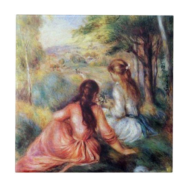 Renoir: I Meadow Kakelplatta (Framsidan)