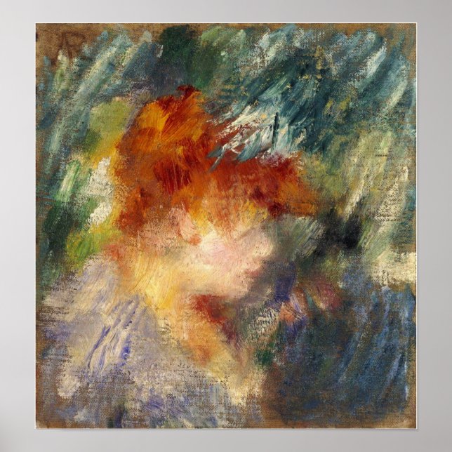 Renoir - Jeanne Samary 1878 Poster (Framsidan)