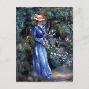 Renoir - Kvinnor i blå klänning Vykort