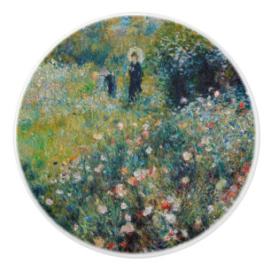 Renoir - Kvinnor med parasol i en Garden Knopp
