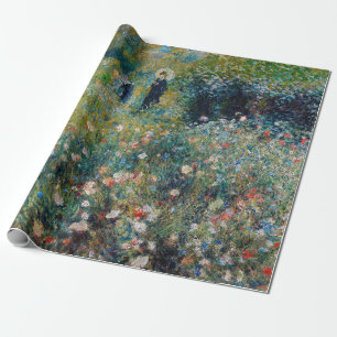 Renoir - Kvinnor med parasol i en Garden Presentpapper