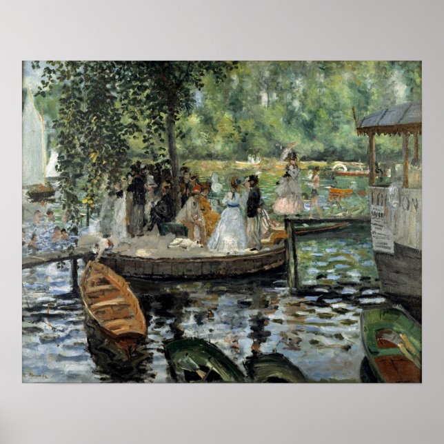 Renoir - La Grenouillère Poster (Framsidan)
