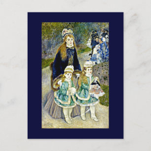 Renoir - La Promenen Vykort