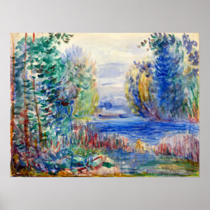 Renoir - Landskap 1890 Poster