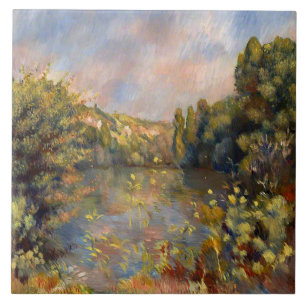 Renoir - Landskap vid sjön Kakelplatta