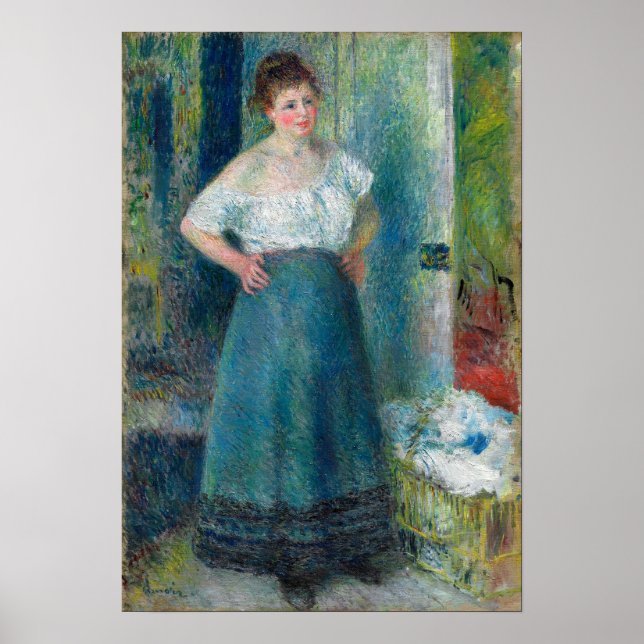 Renoir, Laundress Poster (Framsidan)