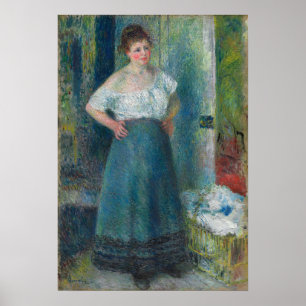 Renoir - Laundress Poster