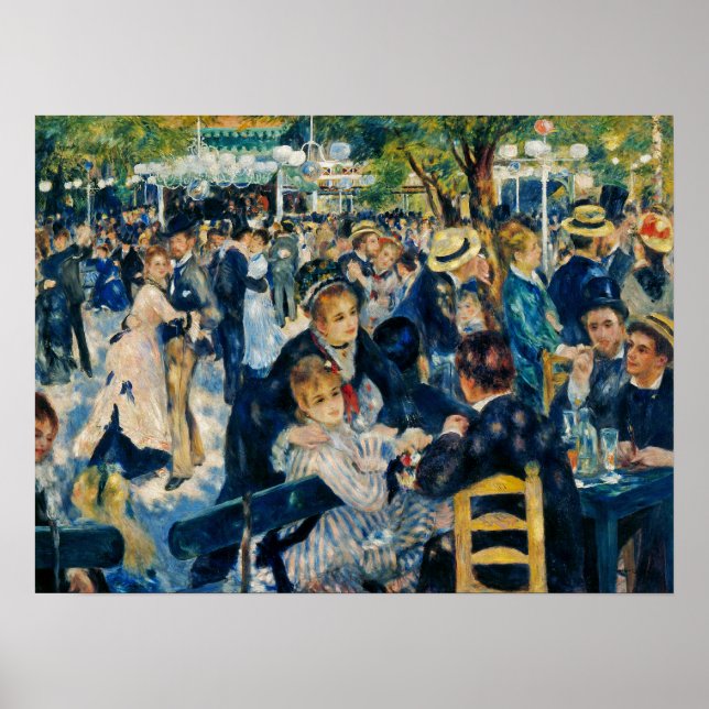 Renoir - Le Moulin de la Galette Poster (Framsidan)