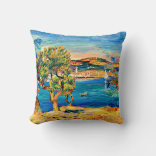 Renoir-L'Estaque, berömd-målning Kudde
