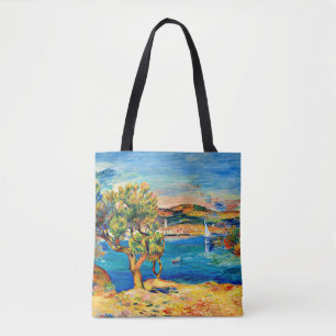 Renoir-L'Estaque, berömd-målning Tygkasse