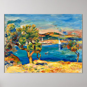 Renoir - L'Estaque, bra konsthandling Poster