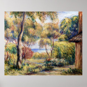 Renoir - liggande i Cagnes Poster