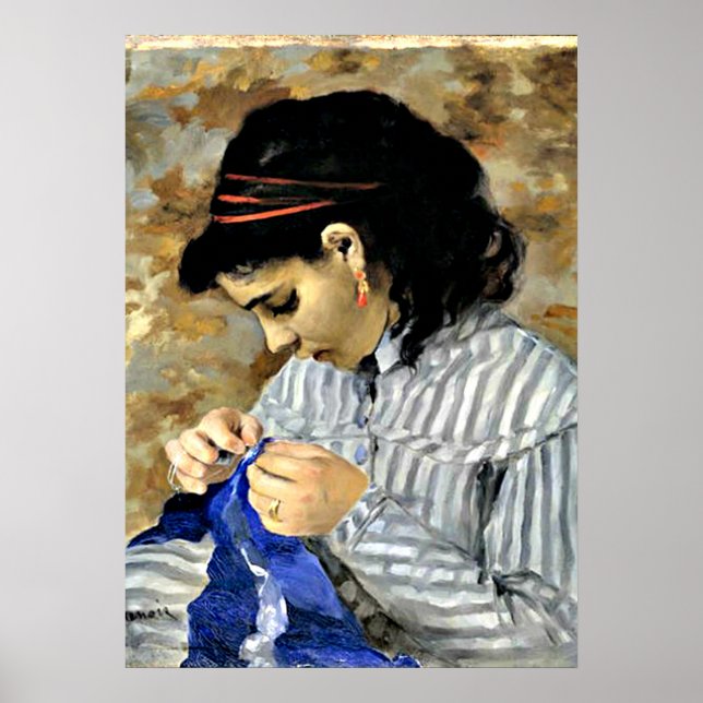 Renoir - Lise Sewing Poster (Framsidan)