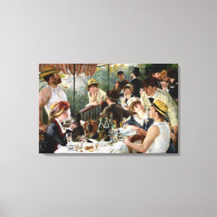 Renoir: Luncheon av roddpartyet Canvastryck