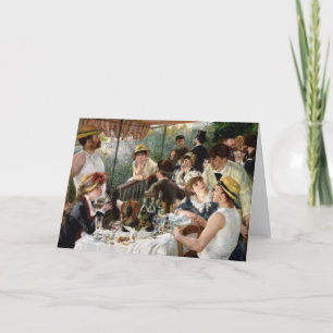 Renoir: Luncheon av roddpartyet Kort