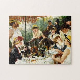 Renoir Luncheon av roddpartyet Pussel