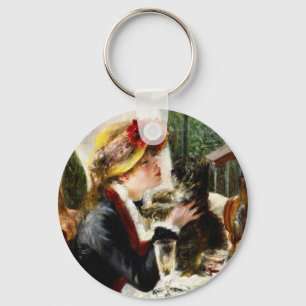Renoir Luncheon av roddpartynyckelringen Nyckelring