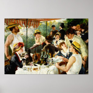 Renoir Luncheon från Boating Party Poster