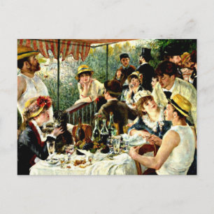 Renoir - Luncheon of the Boating Party-1881 Vykort