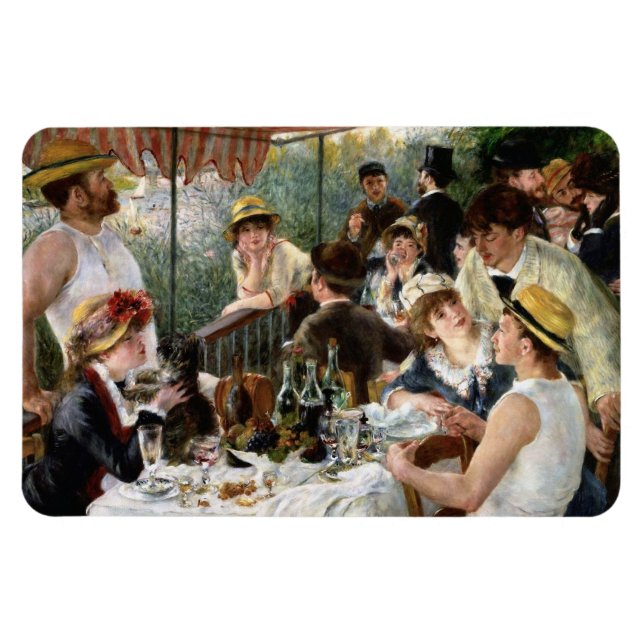 Renoir: Luncheon of the Boating Party Magnet (Horisontell)
