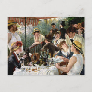 Renoir: Luncheon of the Boating Party Vykort