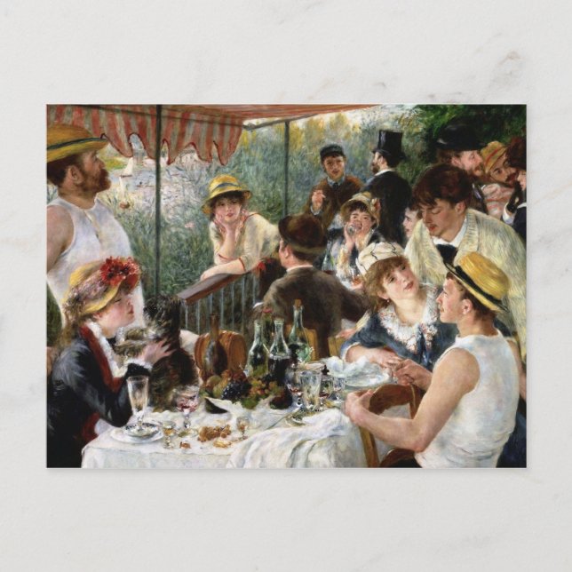 Renoir: Luncheon of the Boating Party Vykort (Framsida)