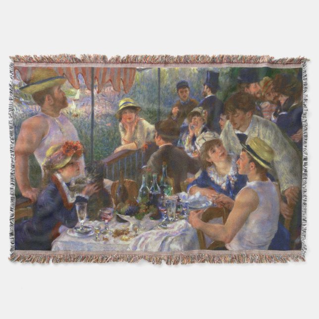 Renoir Luncheon the Boating Party Filt (Framsidan)