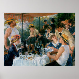 Renoir Luncheon the Boating Party Fine Art Poster