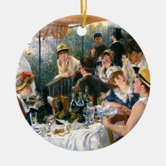Renoir, "Luncheon the Boating Party" Ornament (Framsidan)