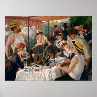 Renoir, Luncheon the Boating Party Poster
