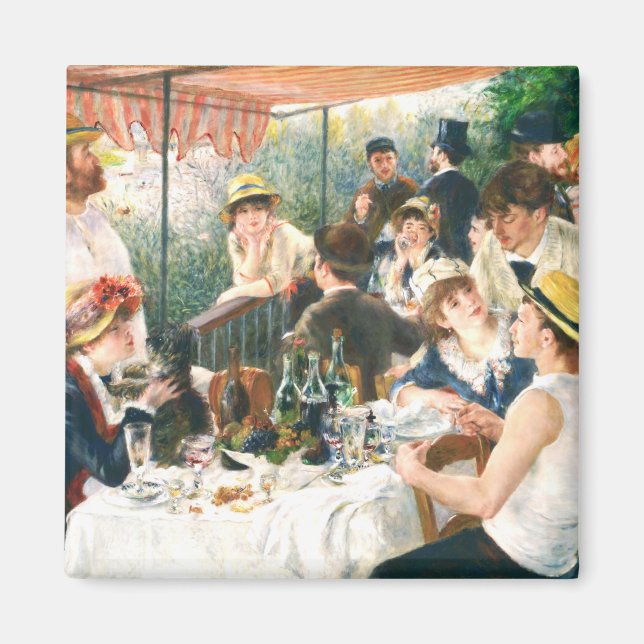 Renoir Luncheon the Boating Party Renoir Magnet (Framsidan)