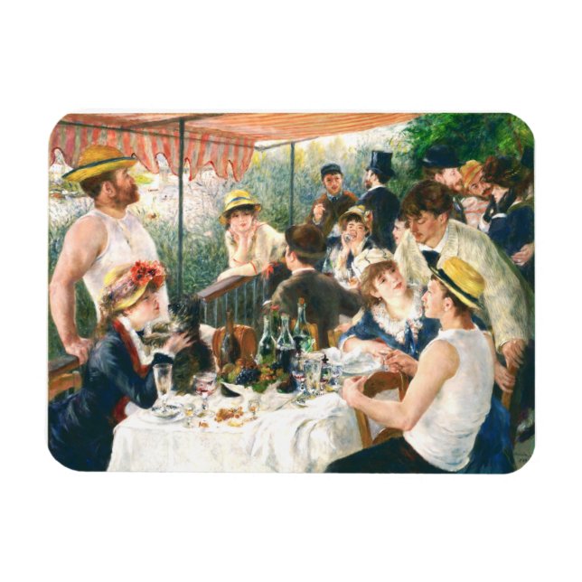 Renoir Luncheon the Boating Party Renoir    Magnet (Horisontell)