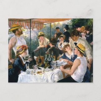 Renoir, "Luncheon the Boating Party" vykort