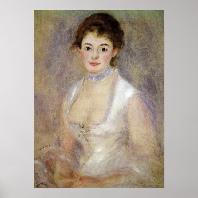 Renoir - Madame Henriot 1876 Poster (Framsidan)