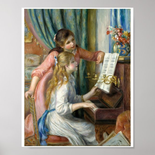 Renoir-målning. Poster (Framsidan)