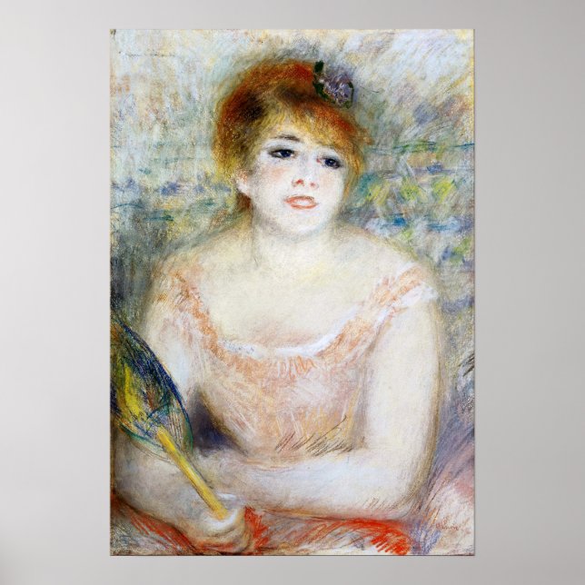 Renoir - Miss Jeanne Samary Poster (Framsidan)