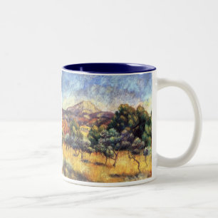 Renoir: Montering Sainte-Victoire Två-Tonad Mugg