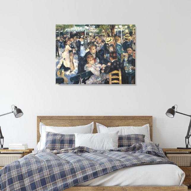 Renoir Moulin Dance Galette Party Canvastryck (Insitu (sovrum))