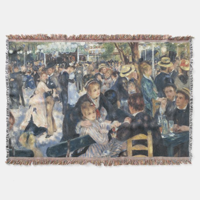 Renoir Moulin Dance Galette Party Filt (Framsidan)
