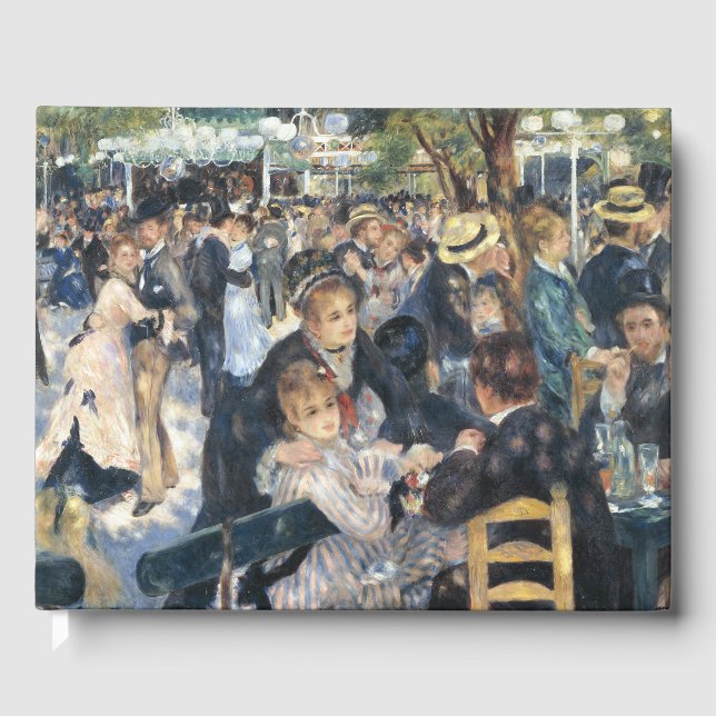 Renoir Moulin Dance Galette Party Gästböcker (Framsida)