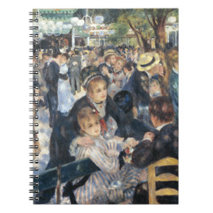 Renoir Moulin Dans Galette Fest Anteckningsbok