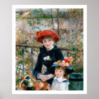 Renoir - om Terrace Poster