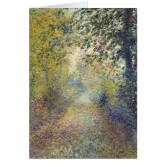 Renoir Painting Hälsningskort