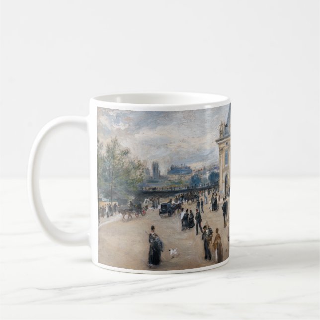 Renoir - Paris, Institut au Quai Malaquais Kaffemugg (Vänster)