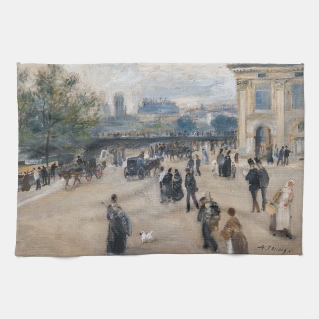 Renoir - Paris, Institut au Quai Malaquais Kökshandduk (Horisontell)