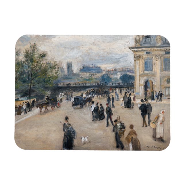 Renoir - Paris, Institut au Quai Malaquais Magnet (Horisontell)