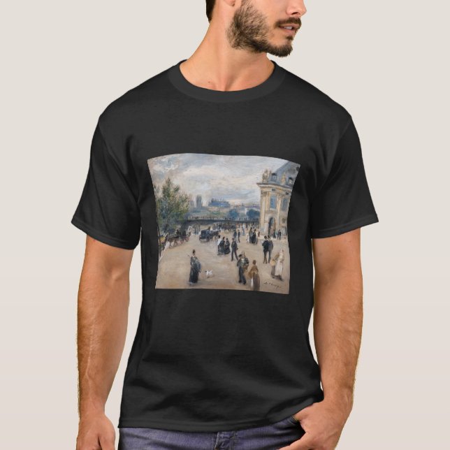 Renoir - Paris, Institut au Quai Malaquais T Shirt (Framsida)